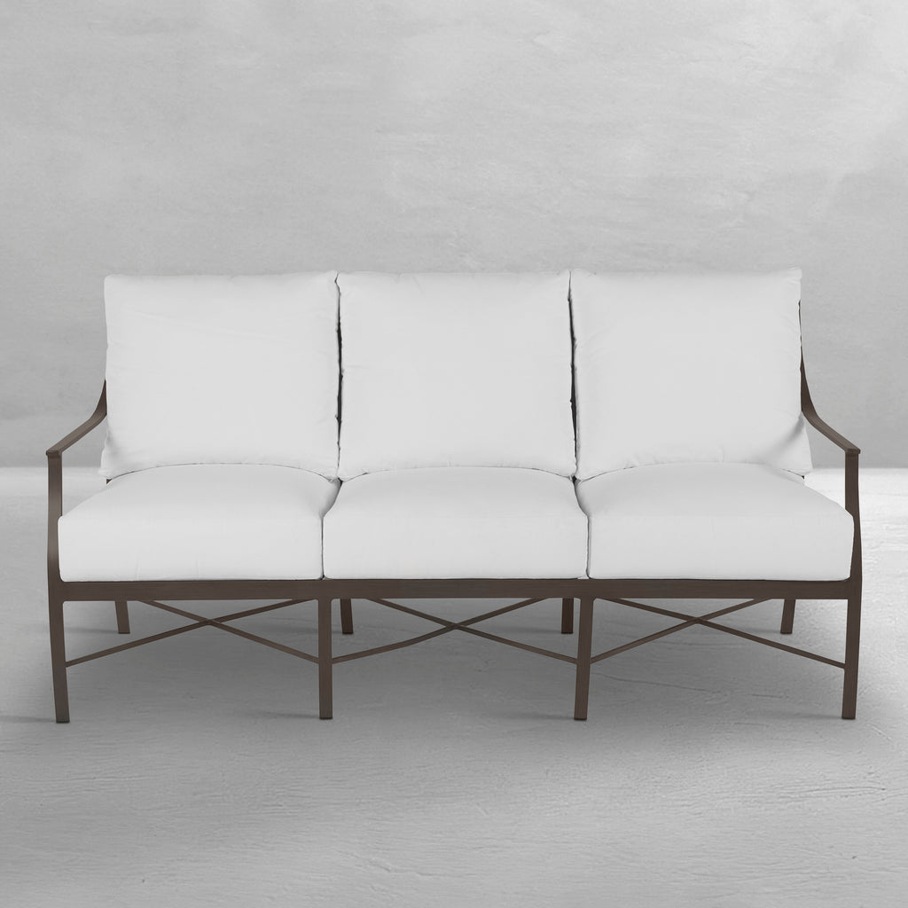 Monaco Aluminum Outdoor Sofa