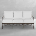 Monaco Aluminum Outdoor Sofa