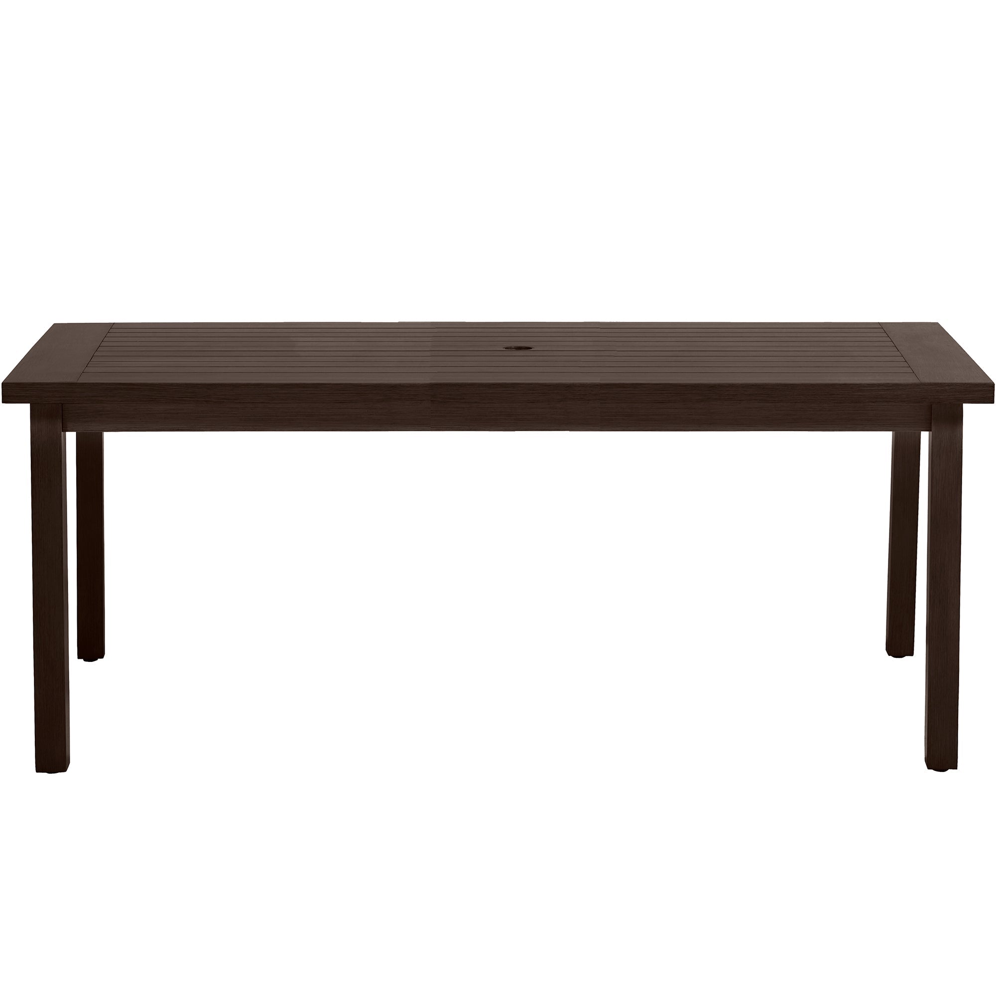 Club Rectangle Outdoor Slatted Dining Table