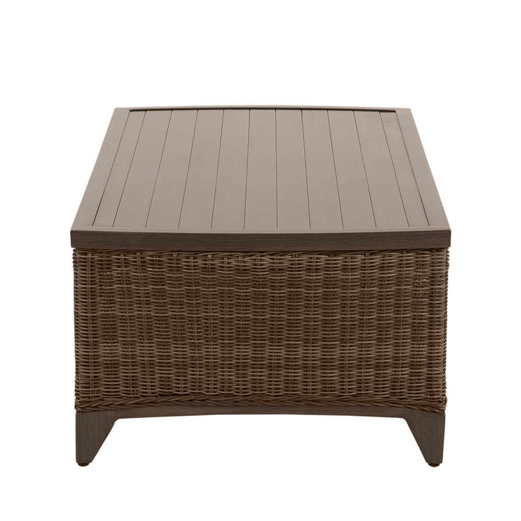 Astoria Wicker Rectangle Outdoor Coffee Table