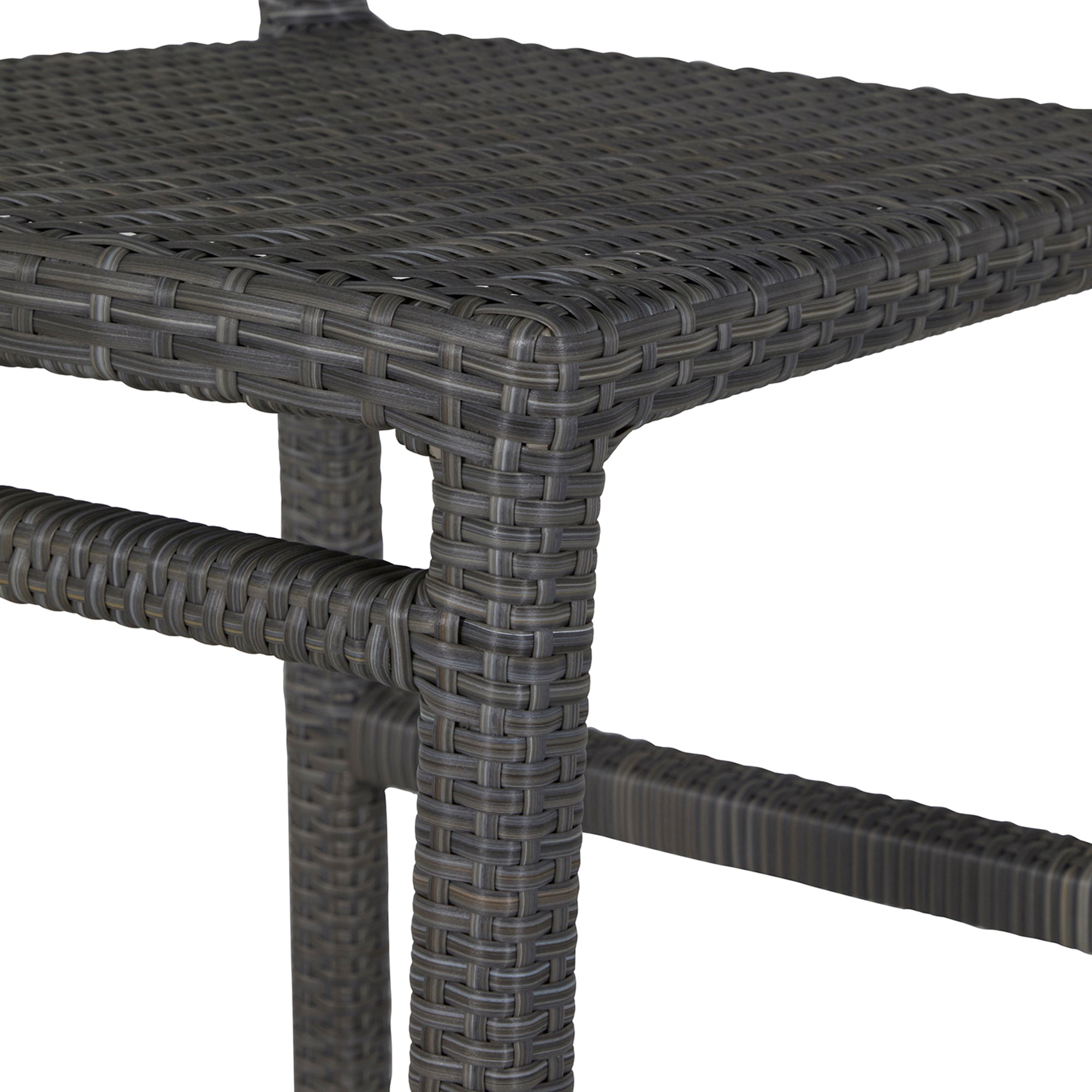 Skye Woven N-Dura Resin Wicker Outdoor Bar Stool