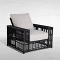 Newport Wicker Woven Recliner Lounge Chair