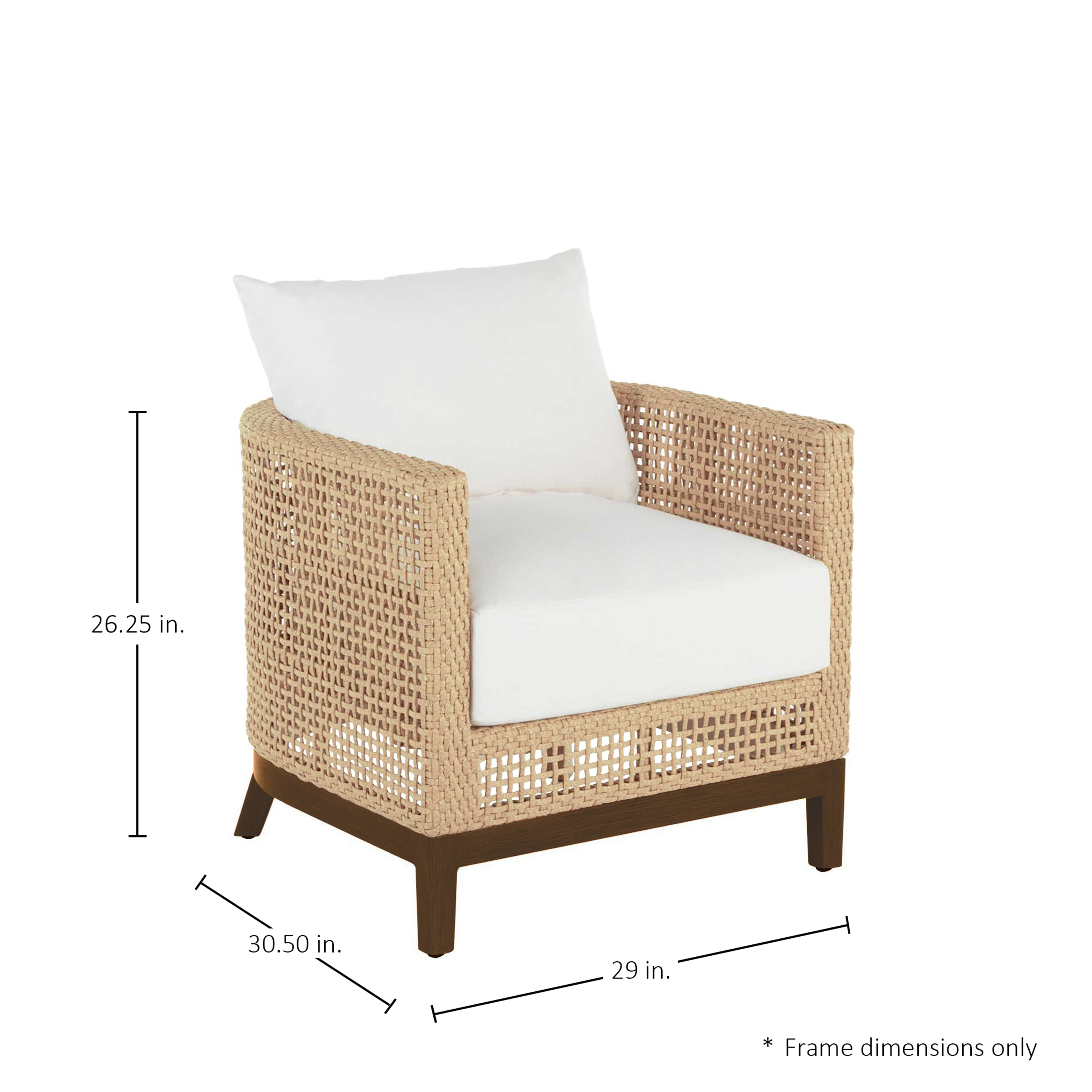 Peninsula Resin Wicker Outdoor Barrel Chair