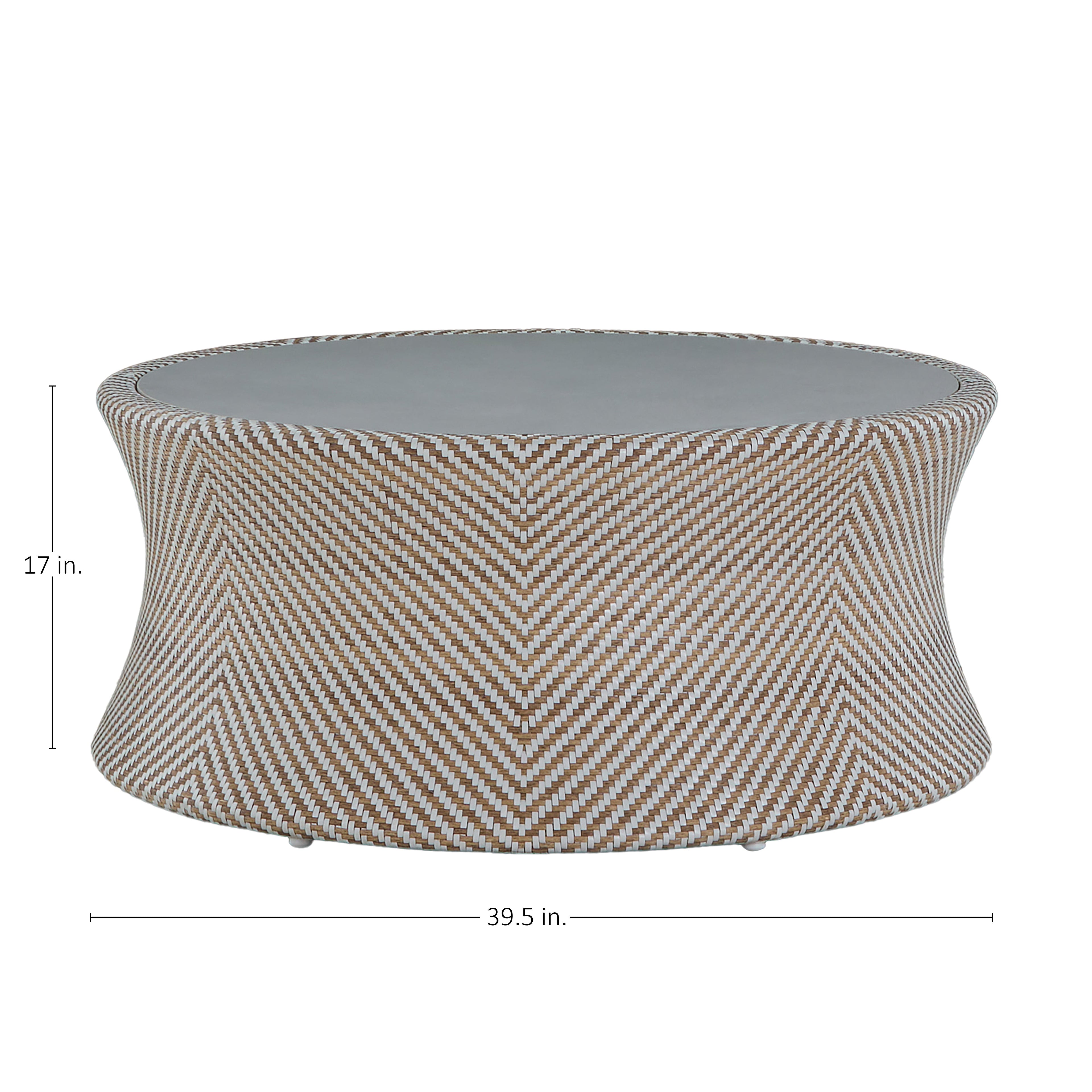 Bari Round Coffee Table