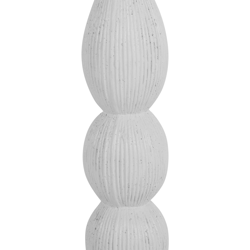 Tern Cast Stone 16" Round Pedestal Side Table