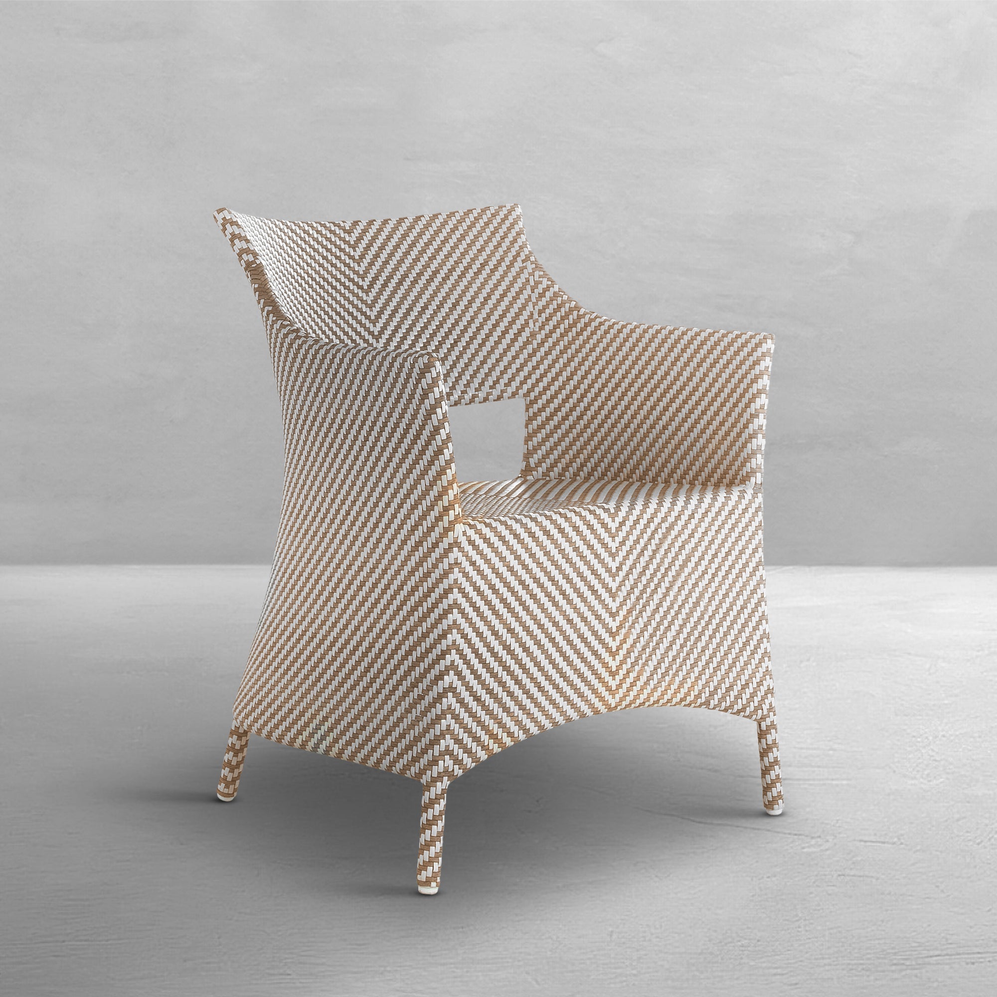 Bari N-Dura Resin Wicker Outdoor Arm Chair