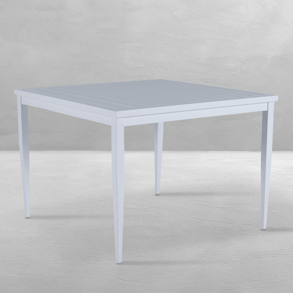 Brookings Aluminum 42" Square Outdoor Dining Table