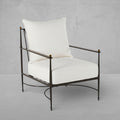 QS Roma Lounge Chair, Slate Gray-Bali Pearl