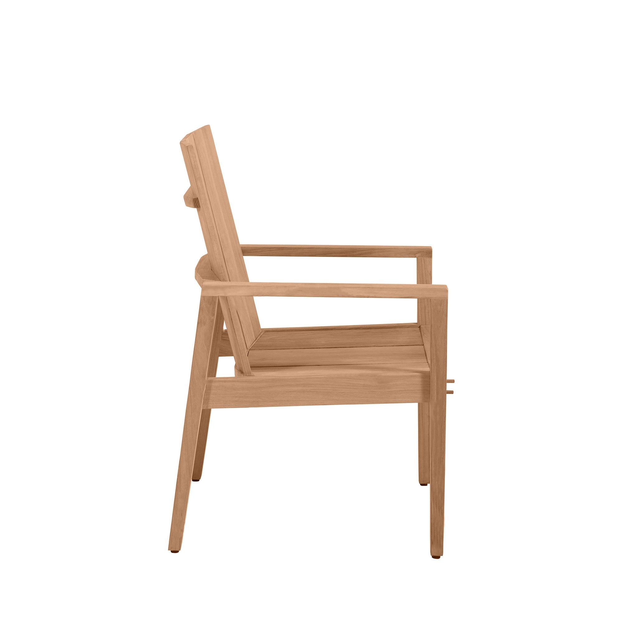 Ashland Teak Outdoor Dining Arm Chair