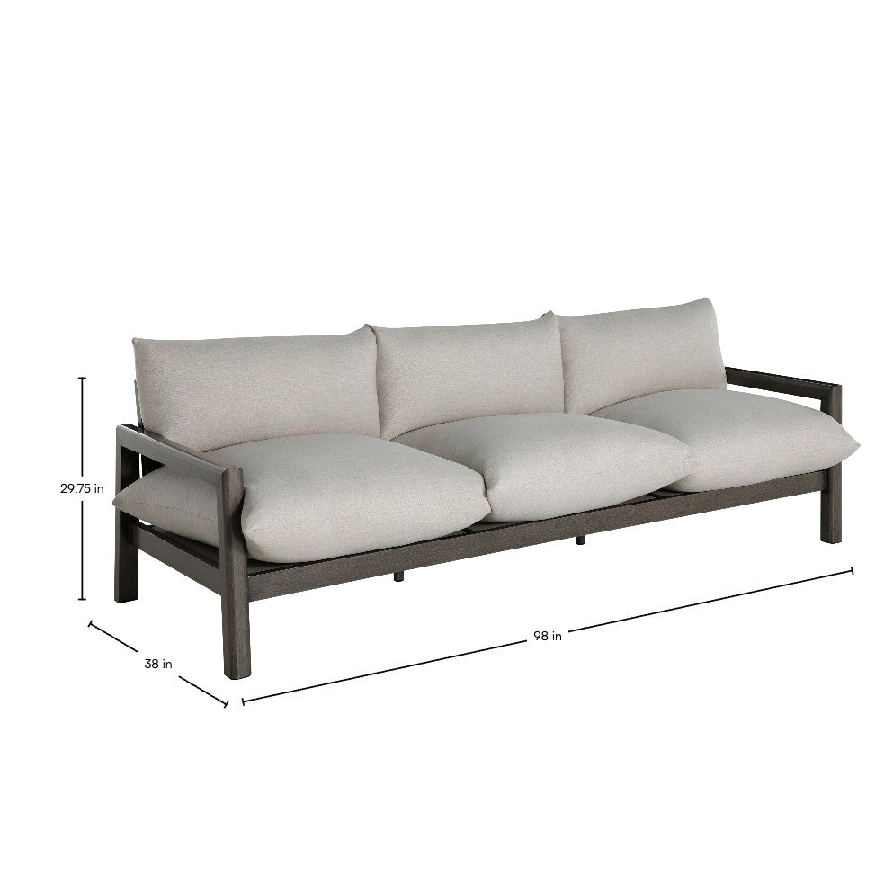 Monterey Aluminum Outdoor Sofa