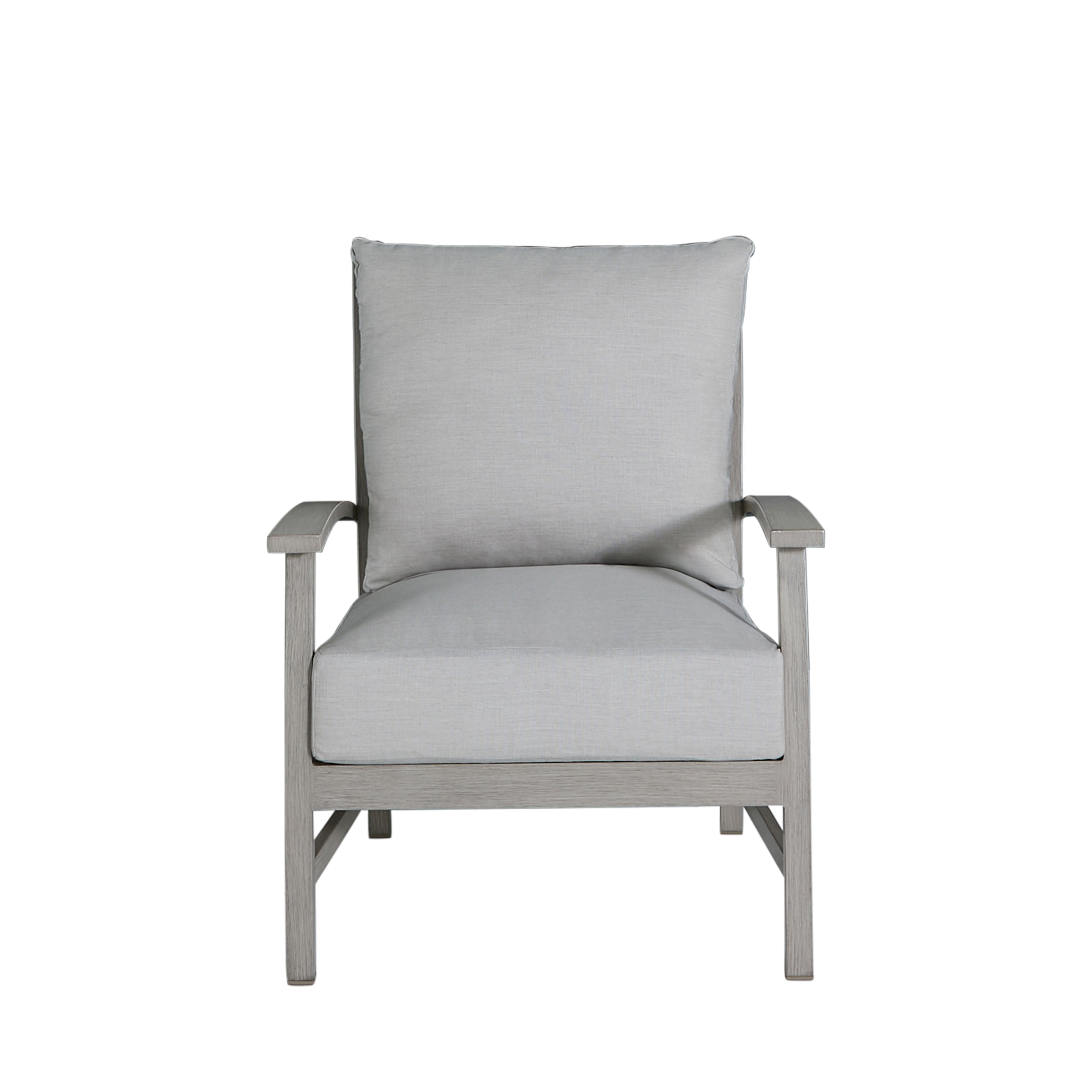 Charleston Aluminum Outdoor Lounge Chair