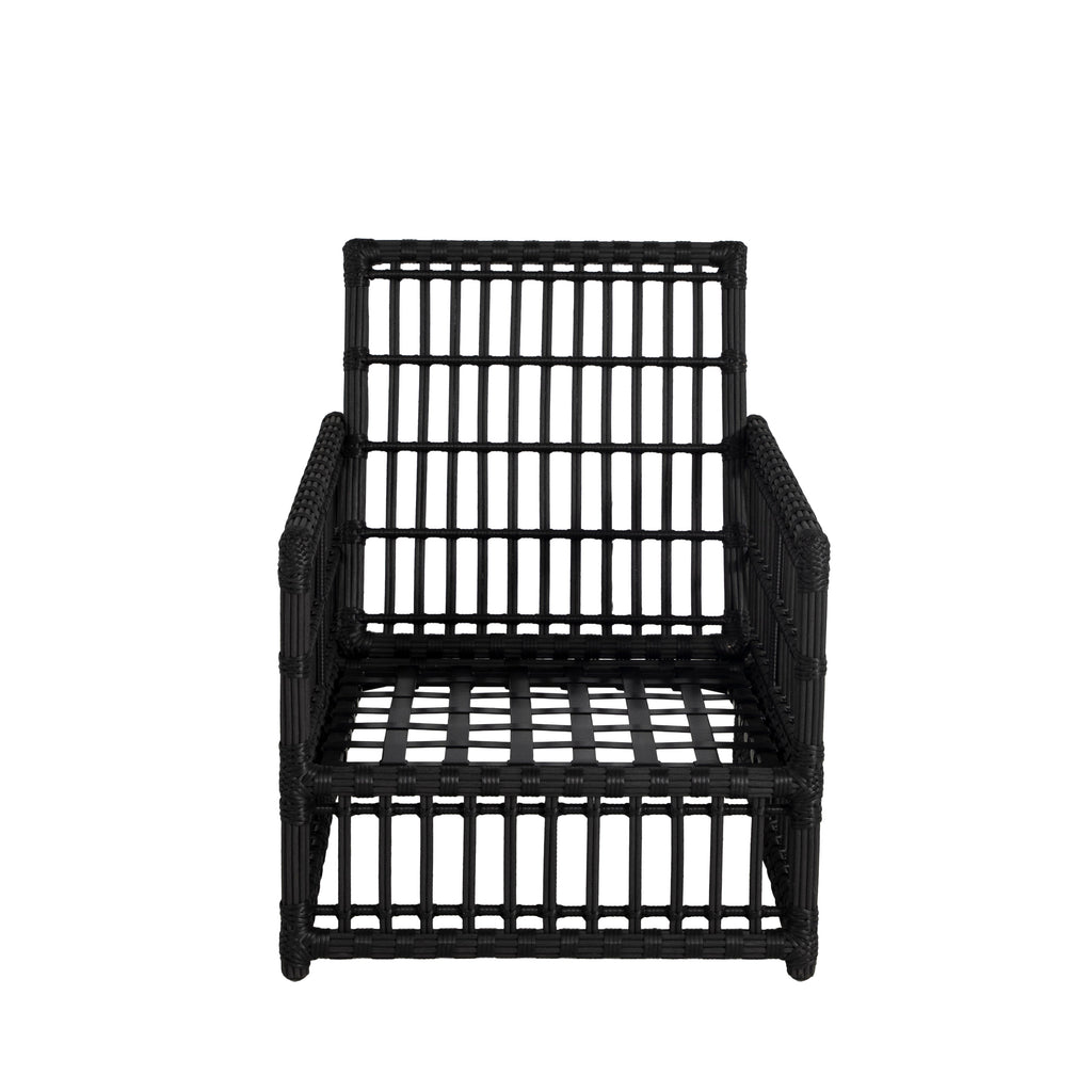 Newport Wicker Outdoor Woven Woven Lounge Chair