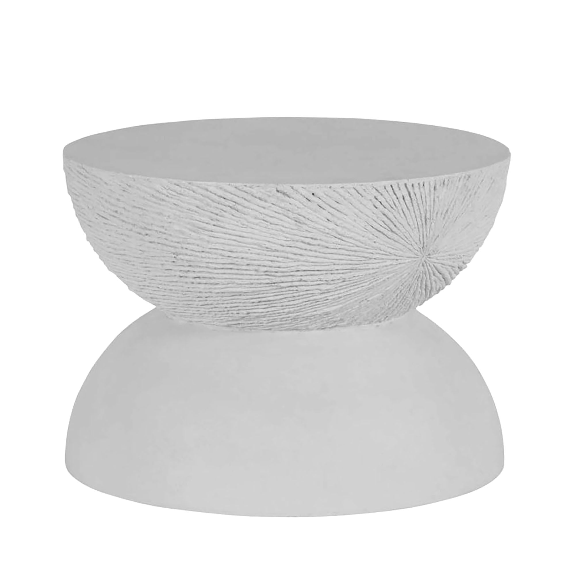 Darley Cast Round Outdoor Pedestal Coffee Table