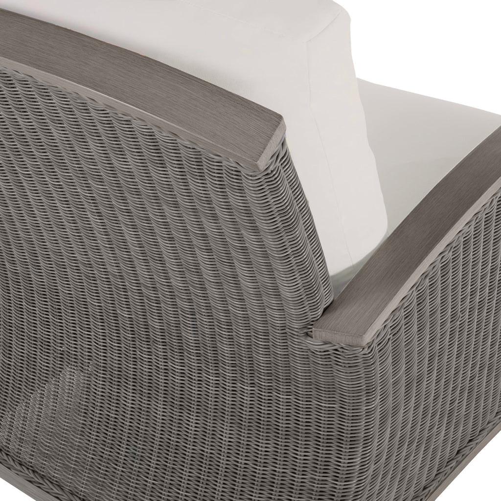QS Astoria Swivel Glider, Oyster-Bali Pearl