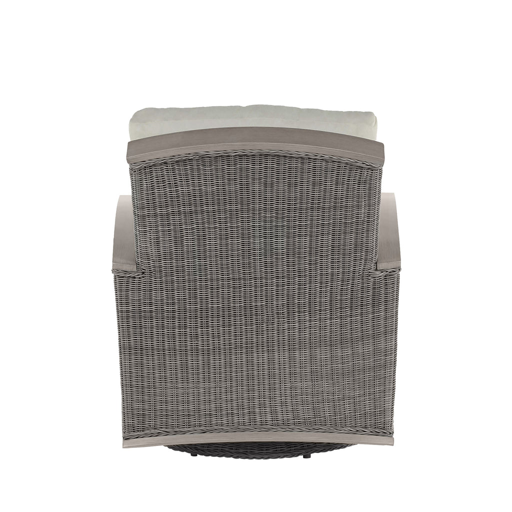 QS Astoria Swivel Glider, Oyster-Linen Dove