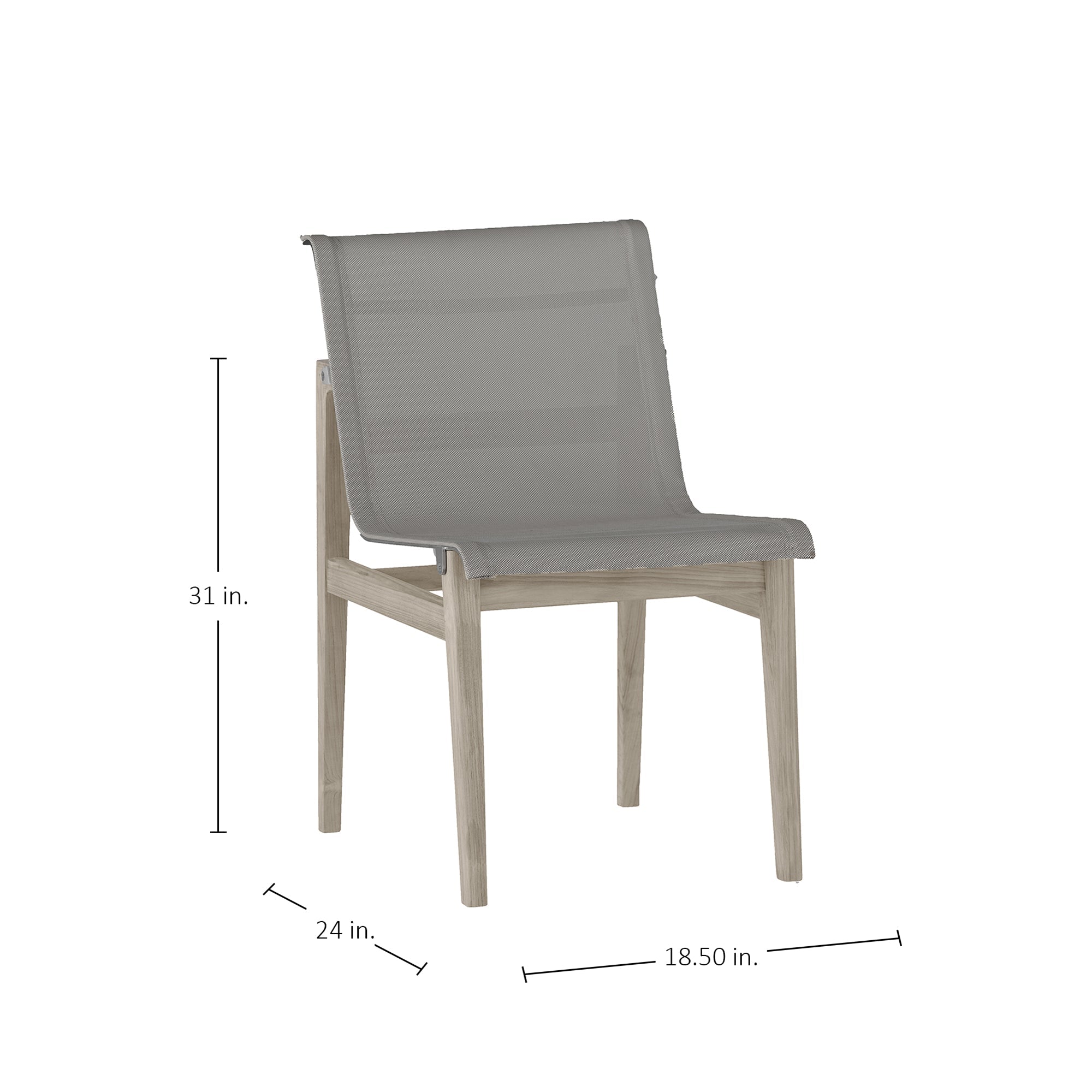 Coast Teak Outdoor Side Chair