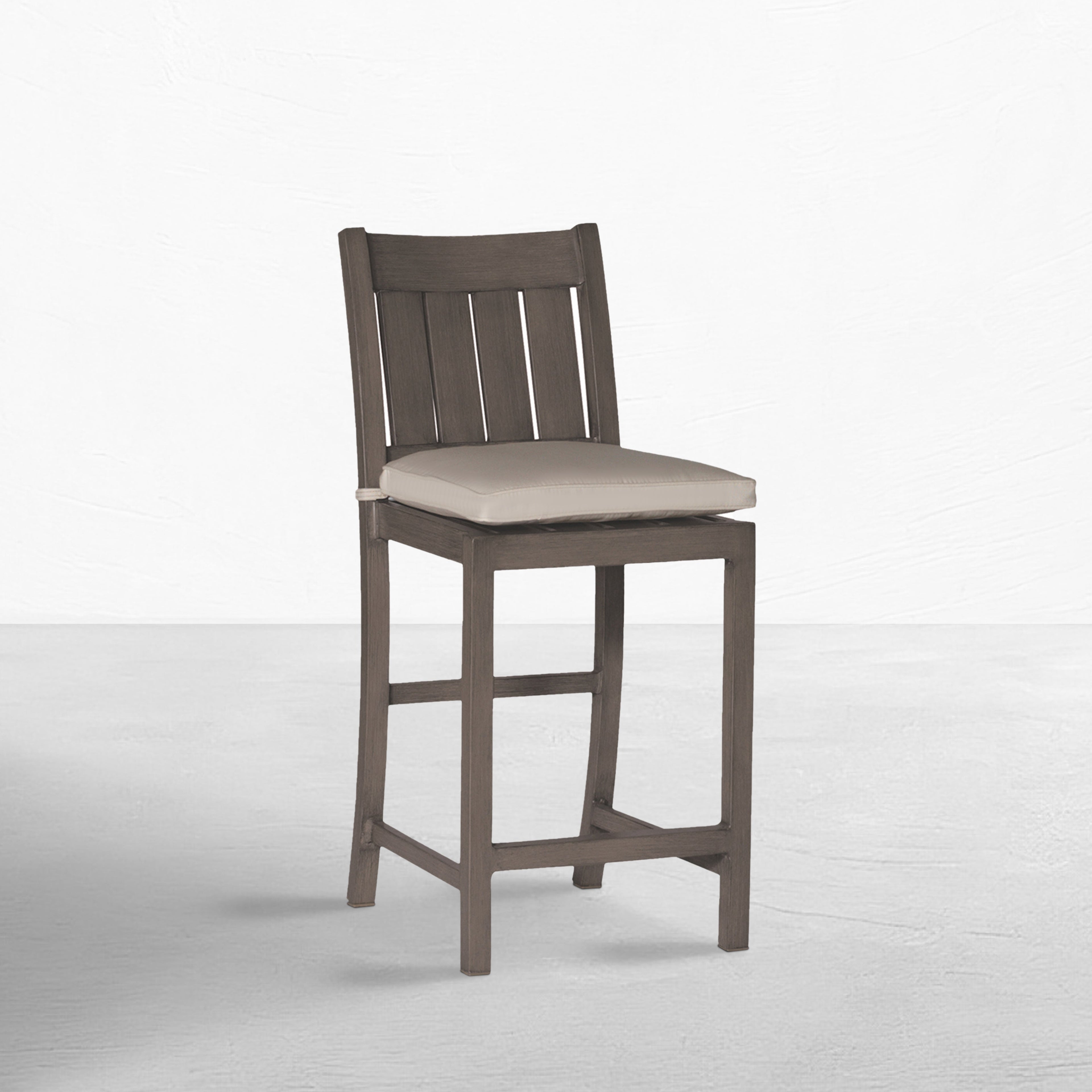Club Aluminum Outdoor Counter Stool