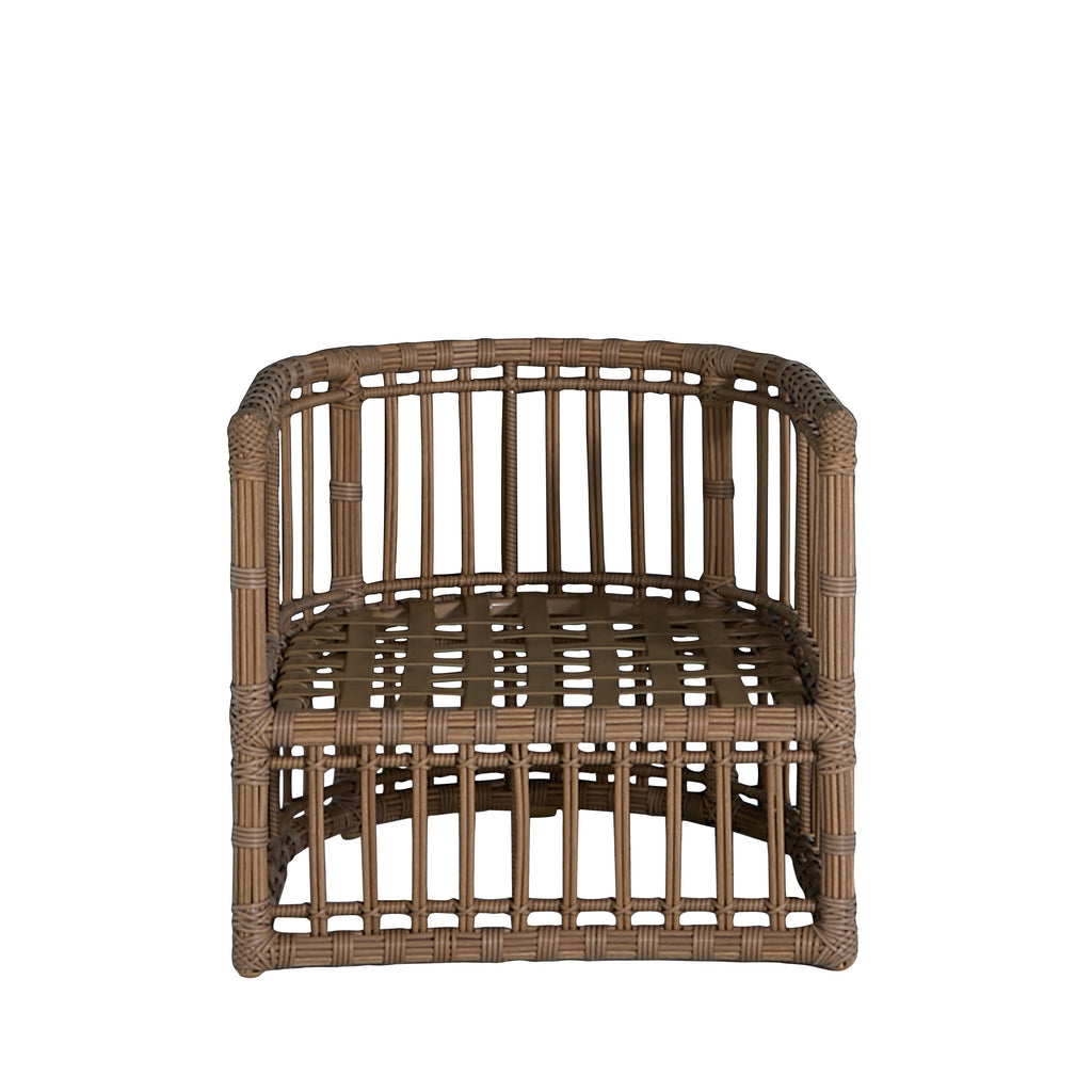 Newport Wicker Woven Outdoor Barrel Chair