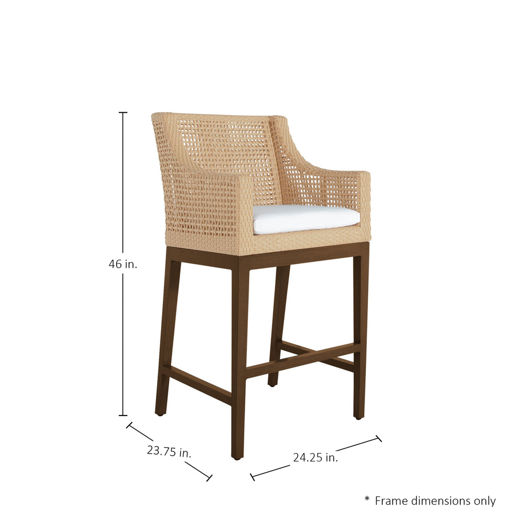 Peninsula N-Dura Resin Outdoor Bar Stool