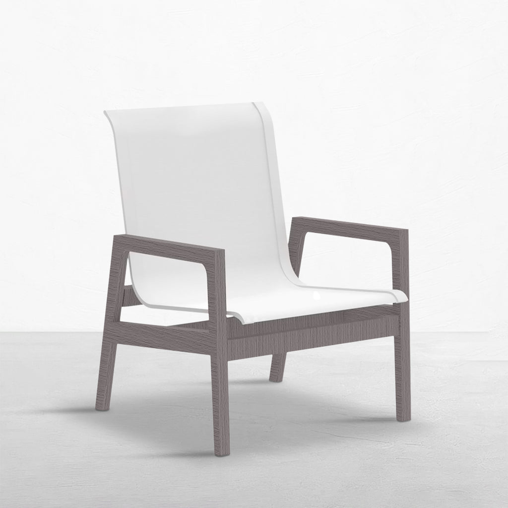 Seashore N-Dura Wood Outdoor Lounge Chair