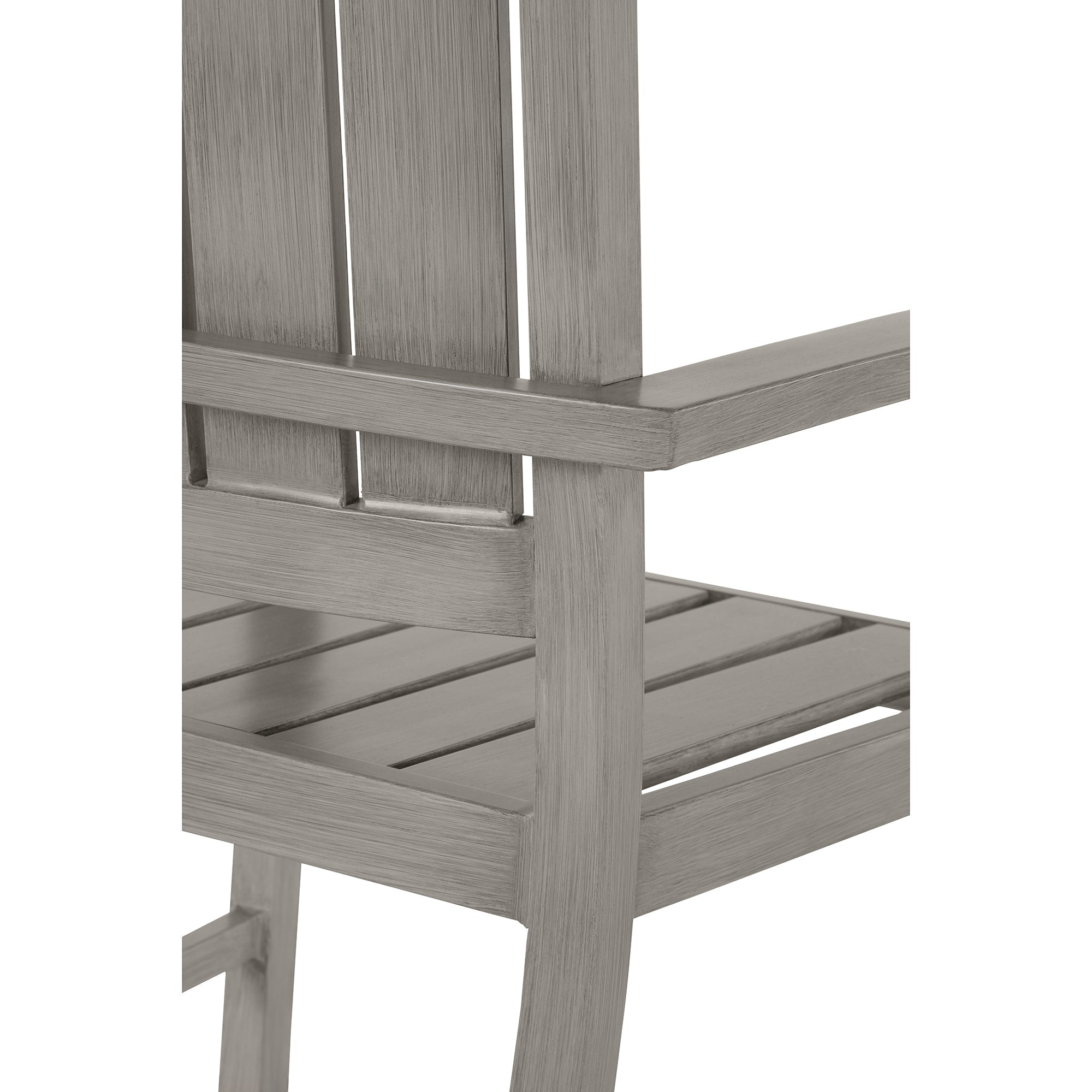 Croquet Aluminum Outdoor Arm Chair
