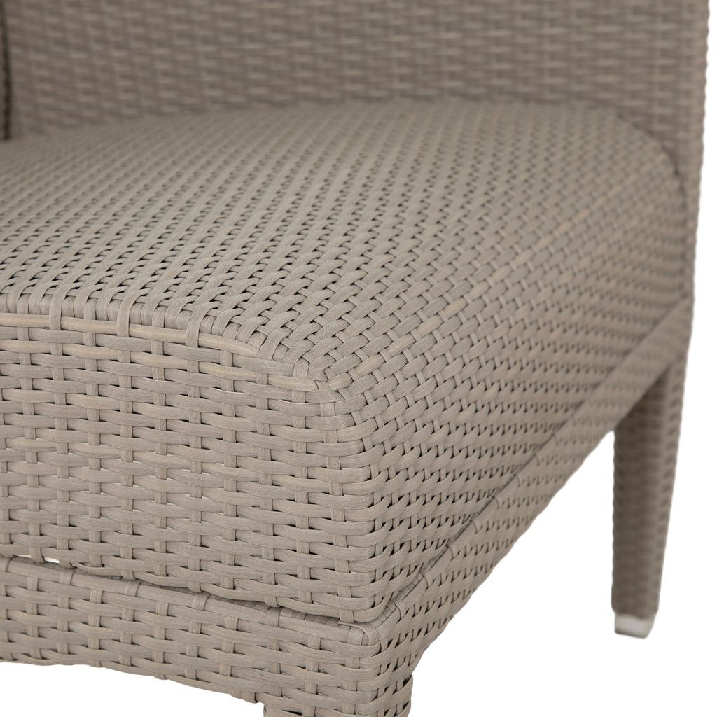 Athena Plus Wicker RAF Slipper Sectional Sofa