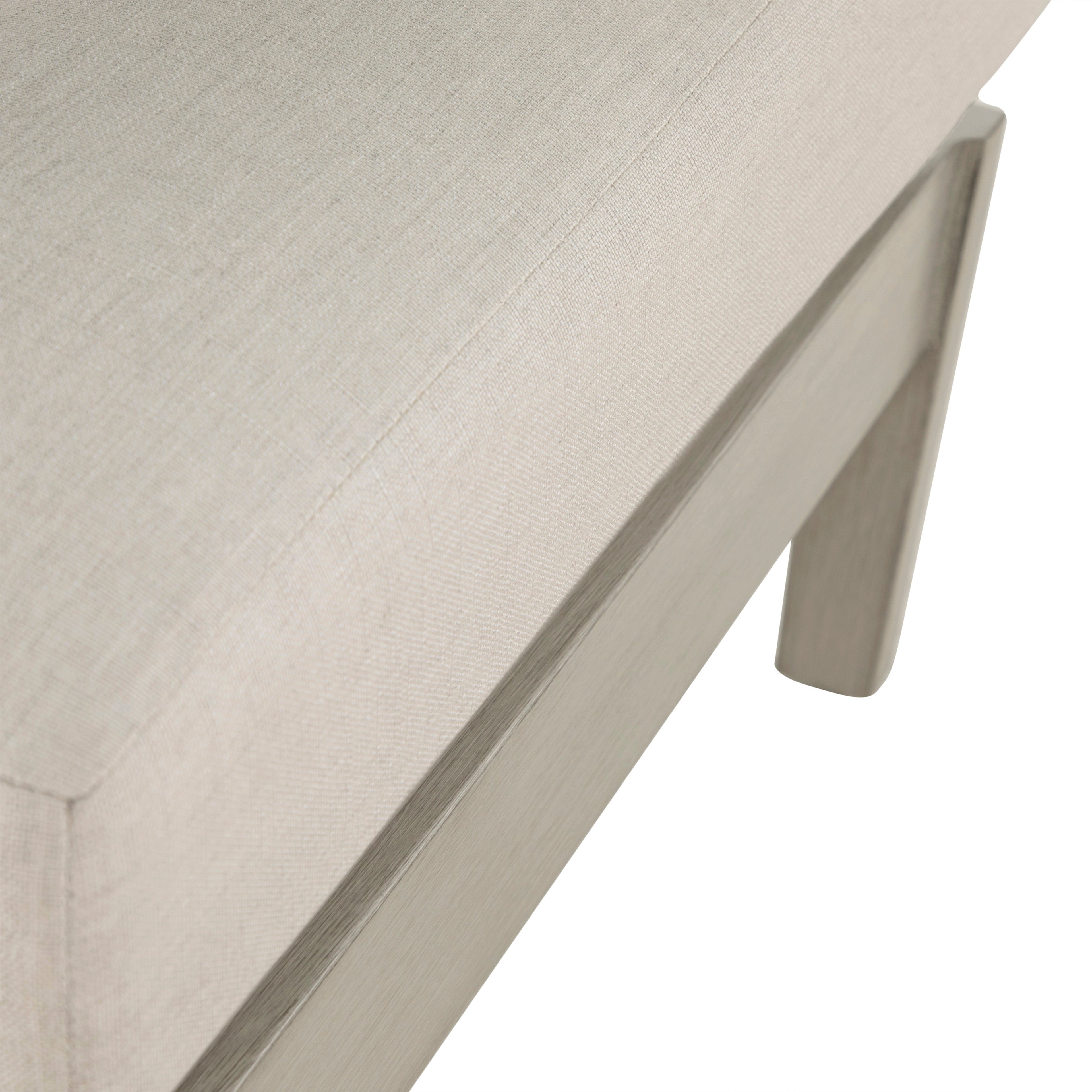 Kennebunkport Aluminum Outdoor Woven Ottoman