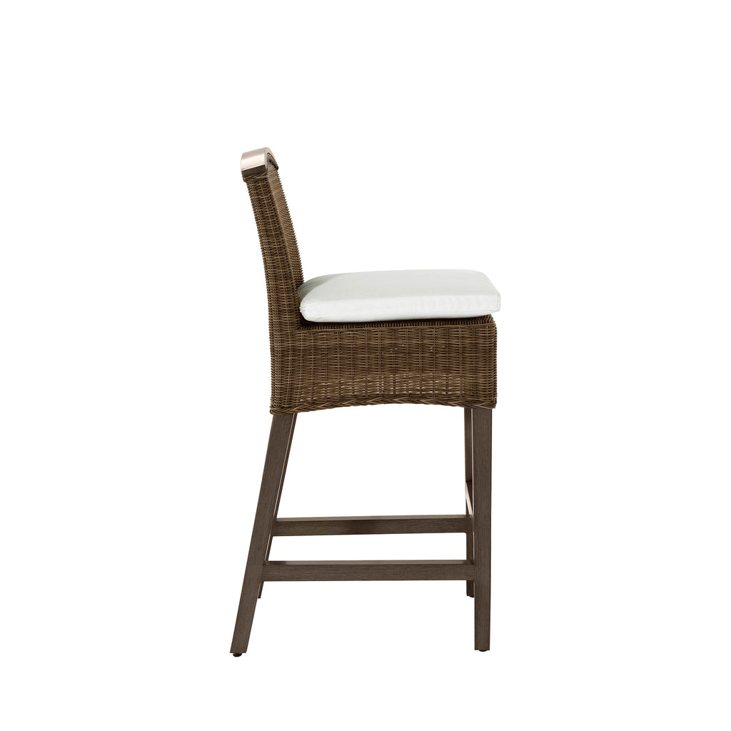 Astoria N-Dura Resin Wicker Outdoor Bar Stool