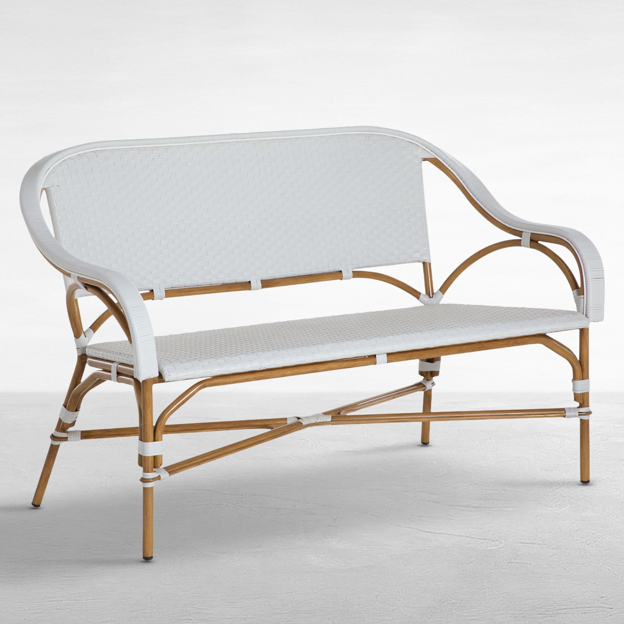 Savoy Resin Wicker Outdoor Loveseat