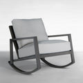 Avondale Aluminum Outdoor Lounge Rocker Chair
