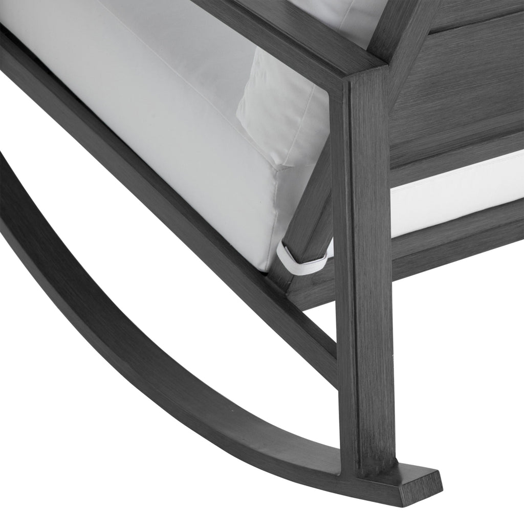 Avondale Aluminum Outdoor Lounge Rocker Chair