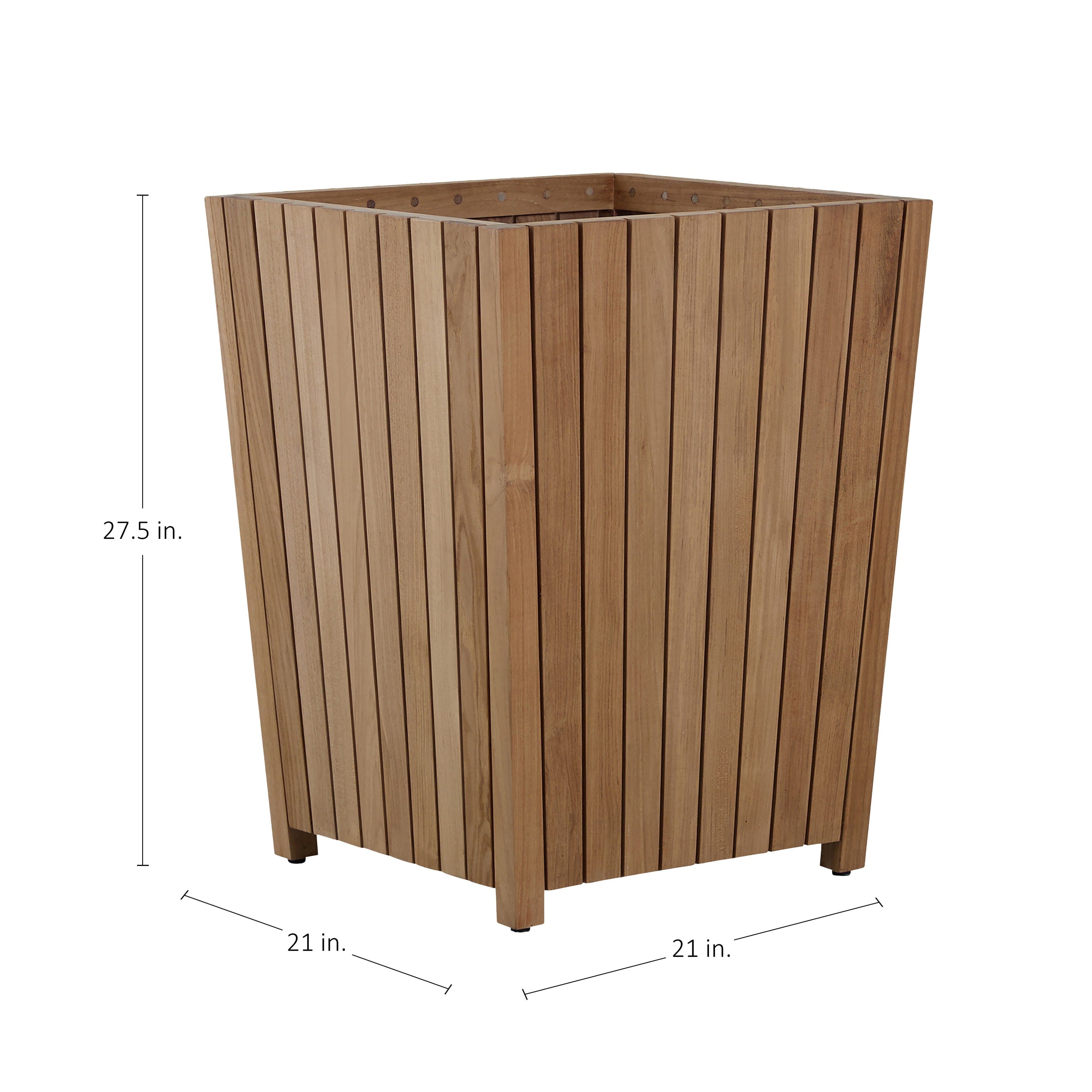 Woodlawn Teak Large Planter