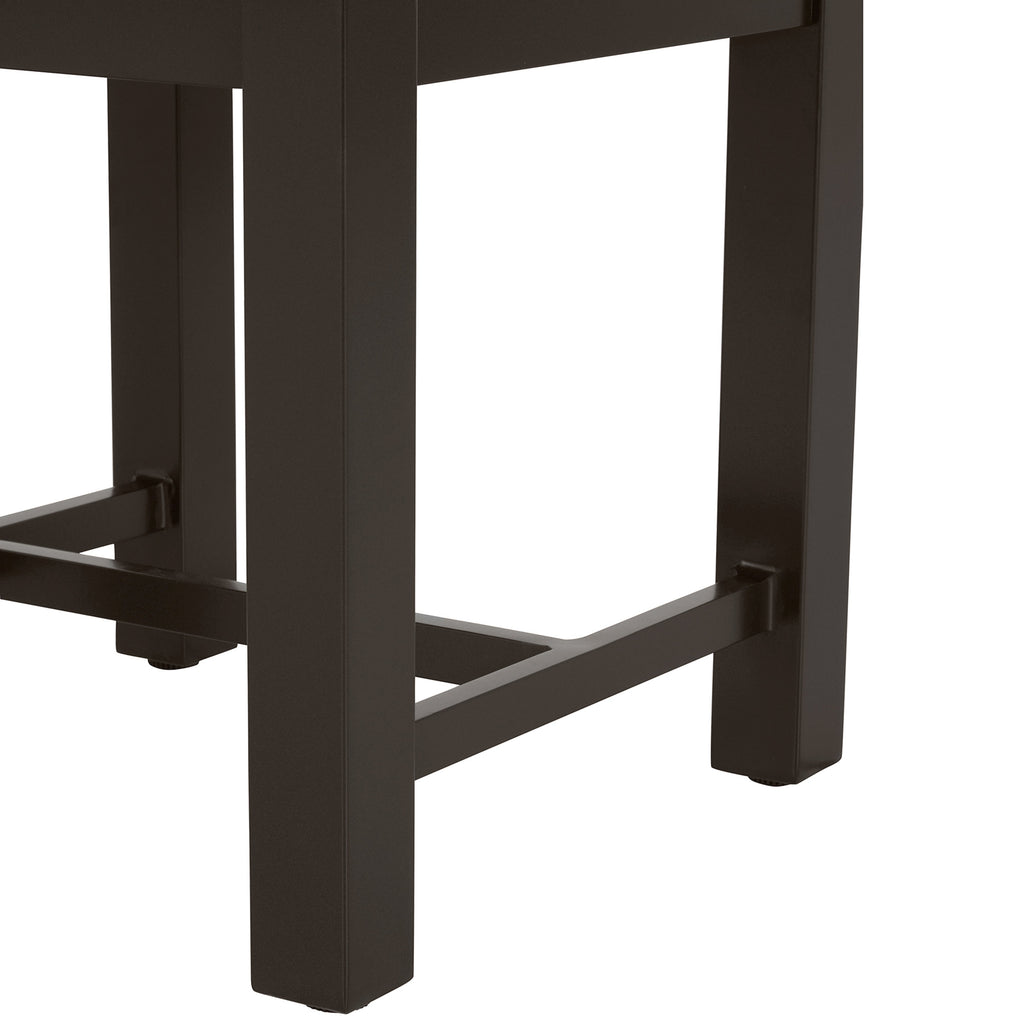 Club Aluminum 22.5" Square Outdoor End Table