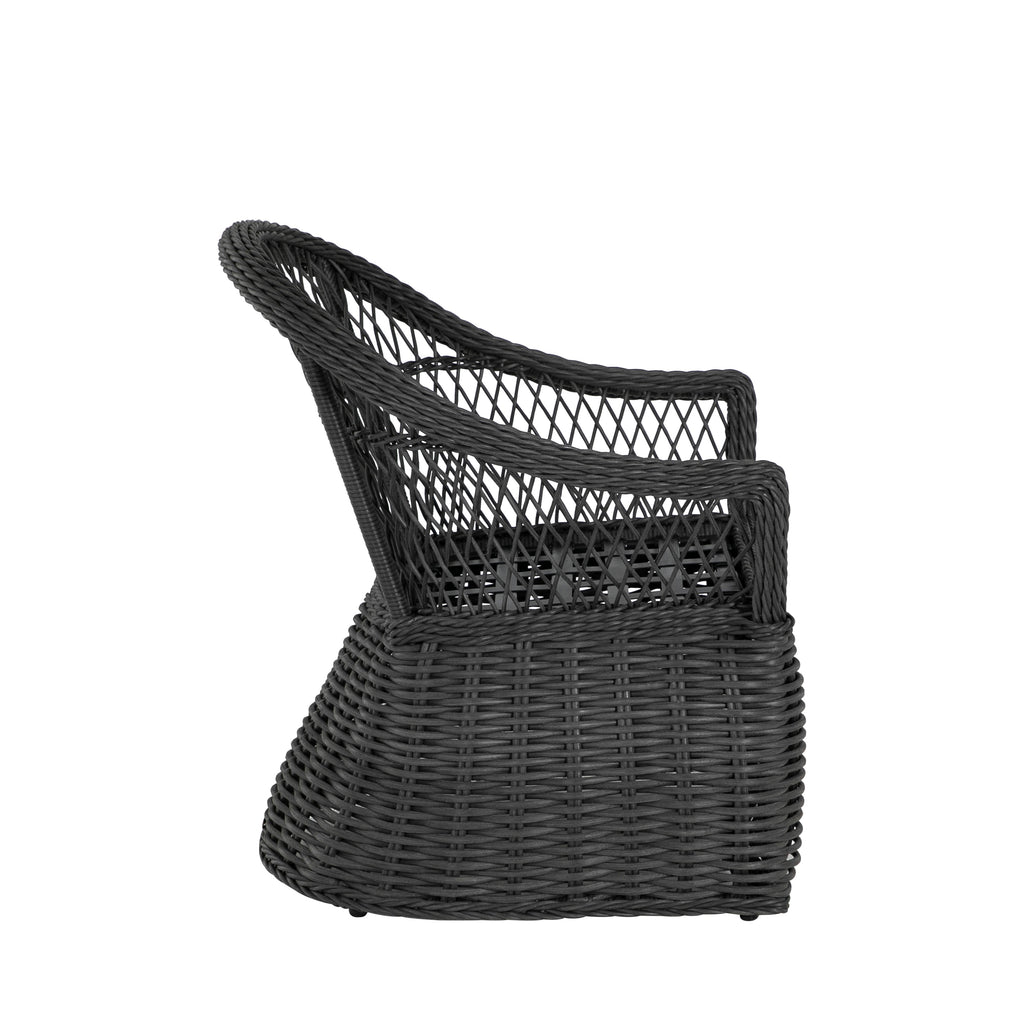 Soho Woven N-Dura Resin Wicker Outdoor Arm Chair