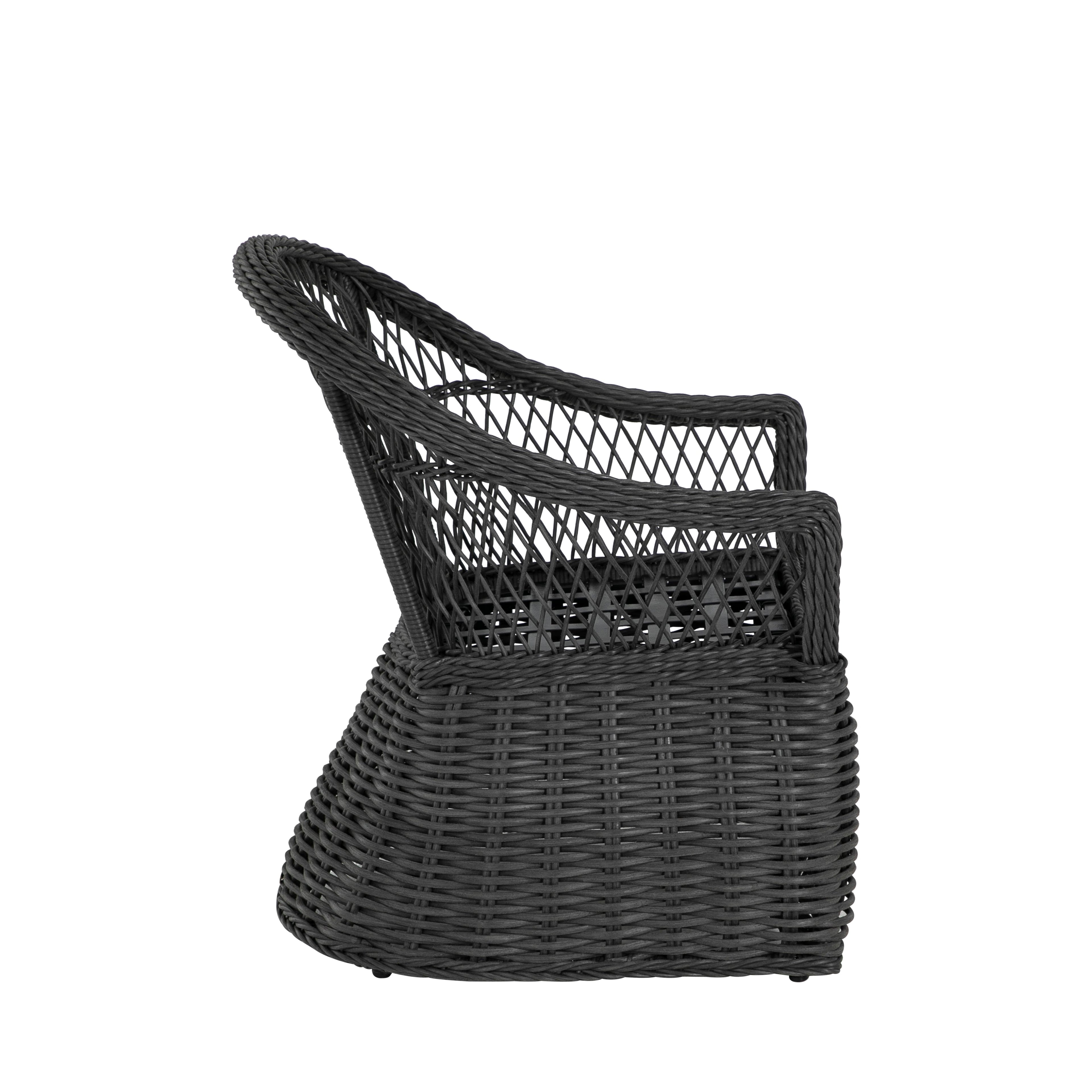 Soho Woven N-Dura Resin Wicker Outdoor Arm Chair