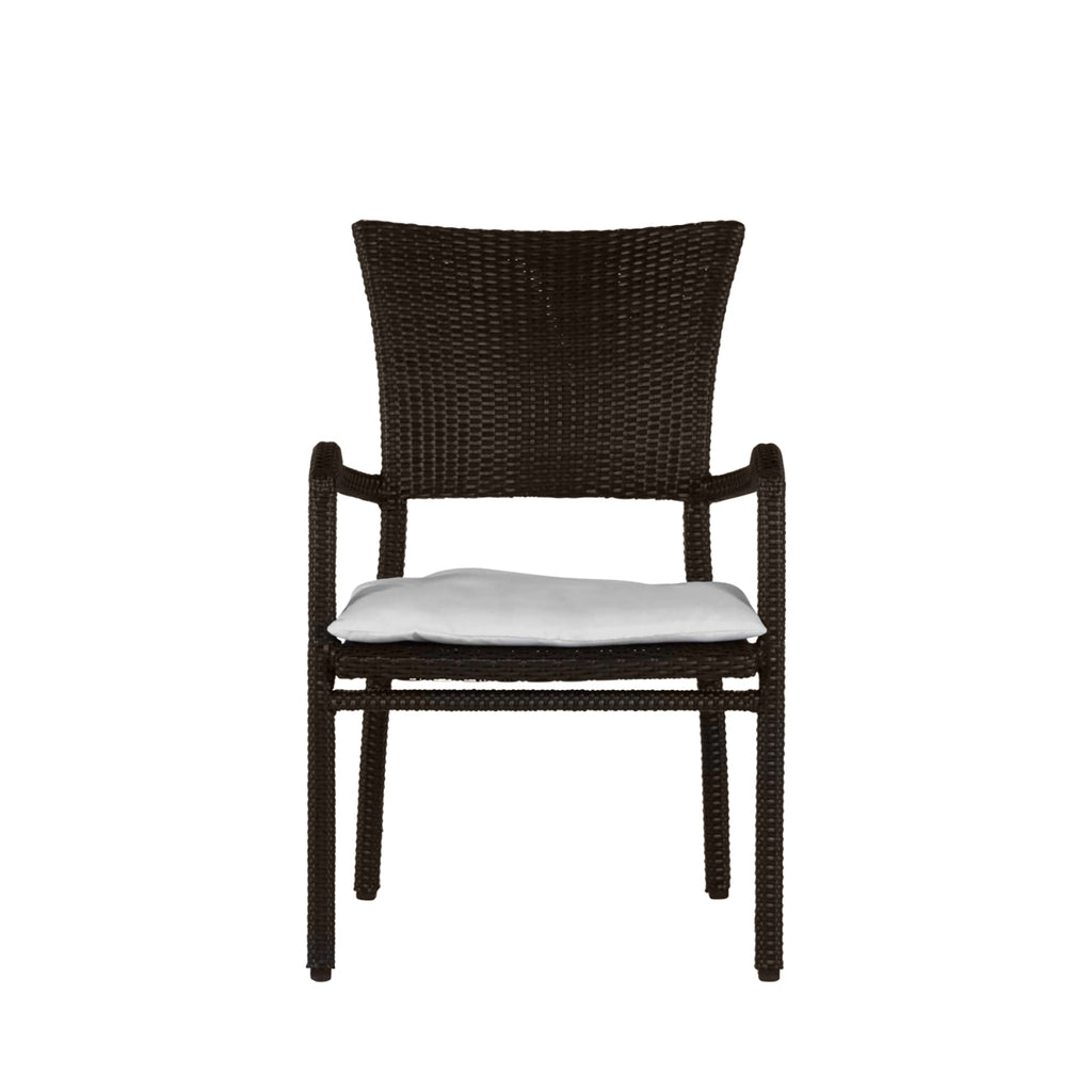 Skye Woven Resin Wicker Outdoor Arm Chair