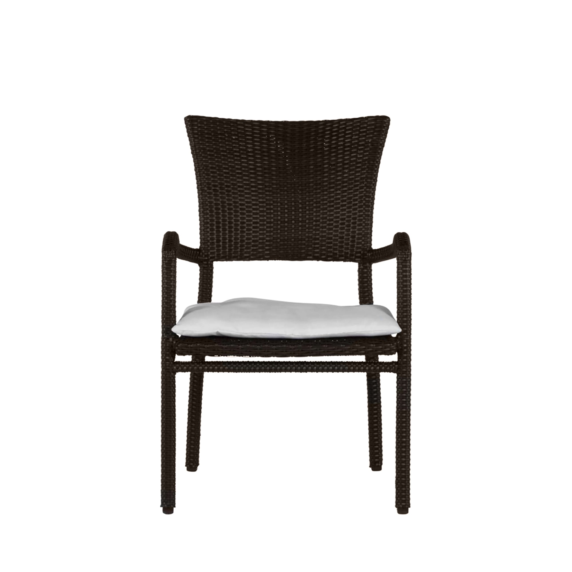 Skye Woven Resin Wicker Outdoor Arm Chair