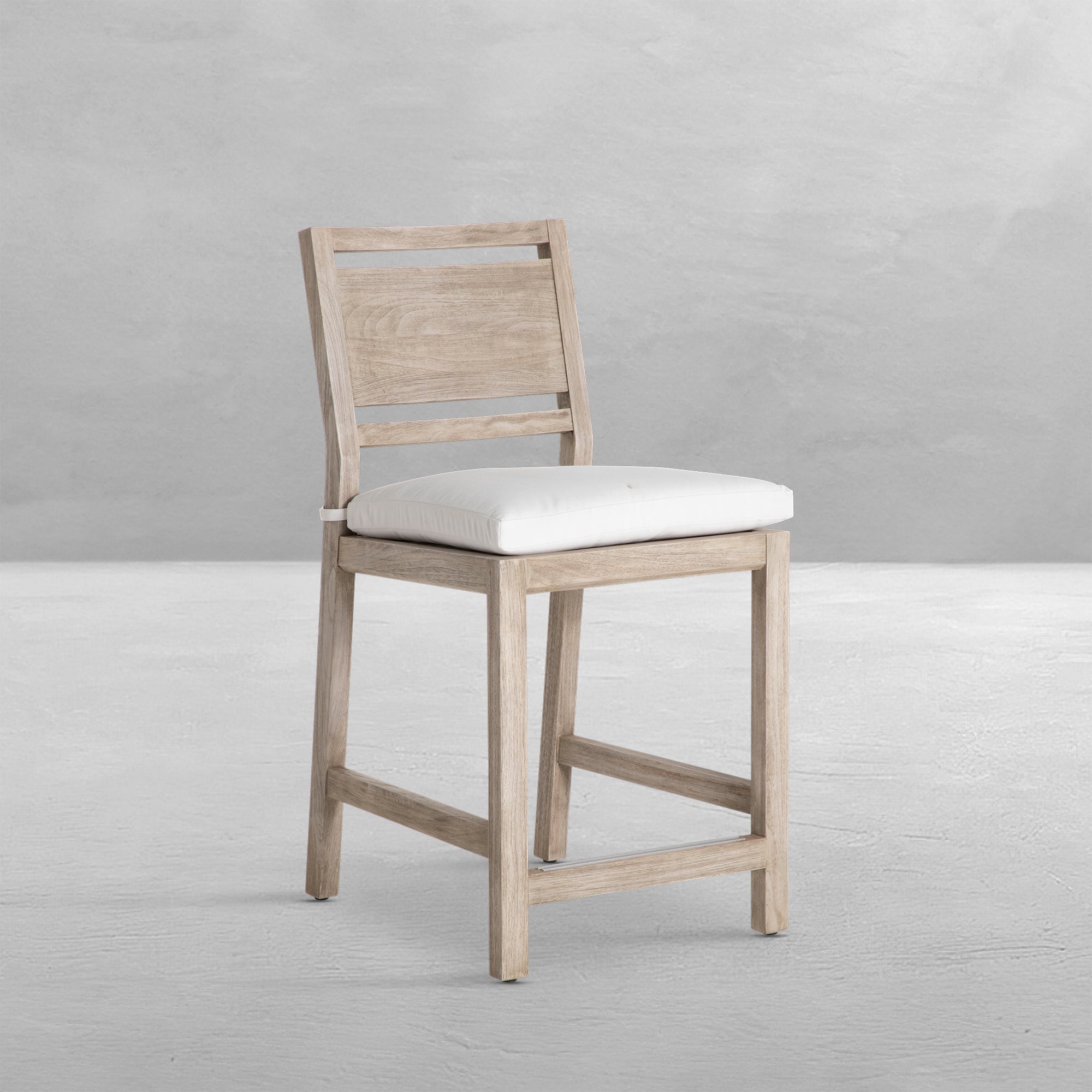 Avondale Teak Outdoor Counter Stool