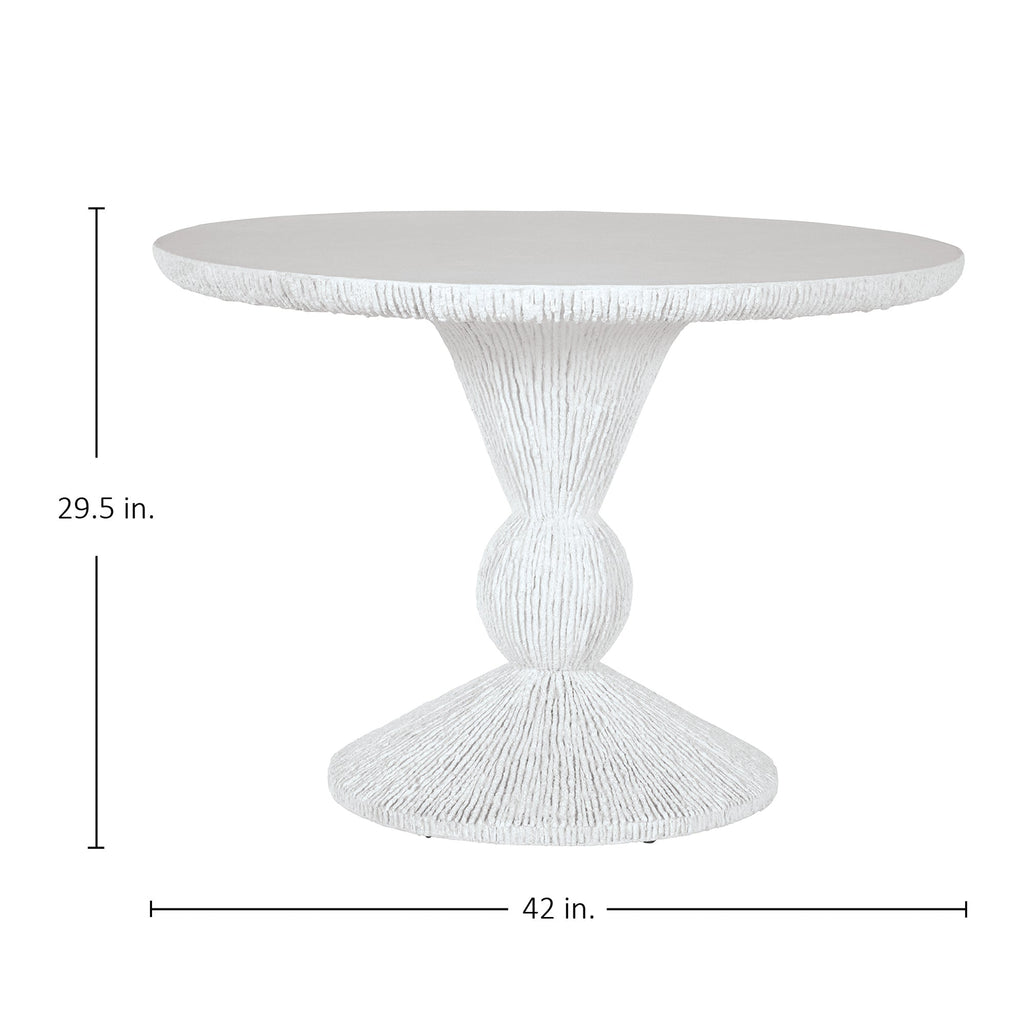 Montello 42" Round Outdoor Pedestal Dining Table