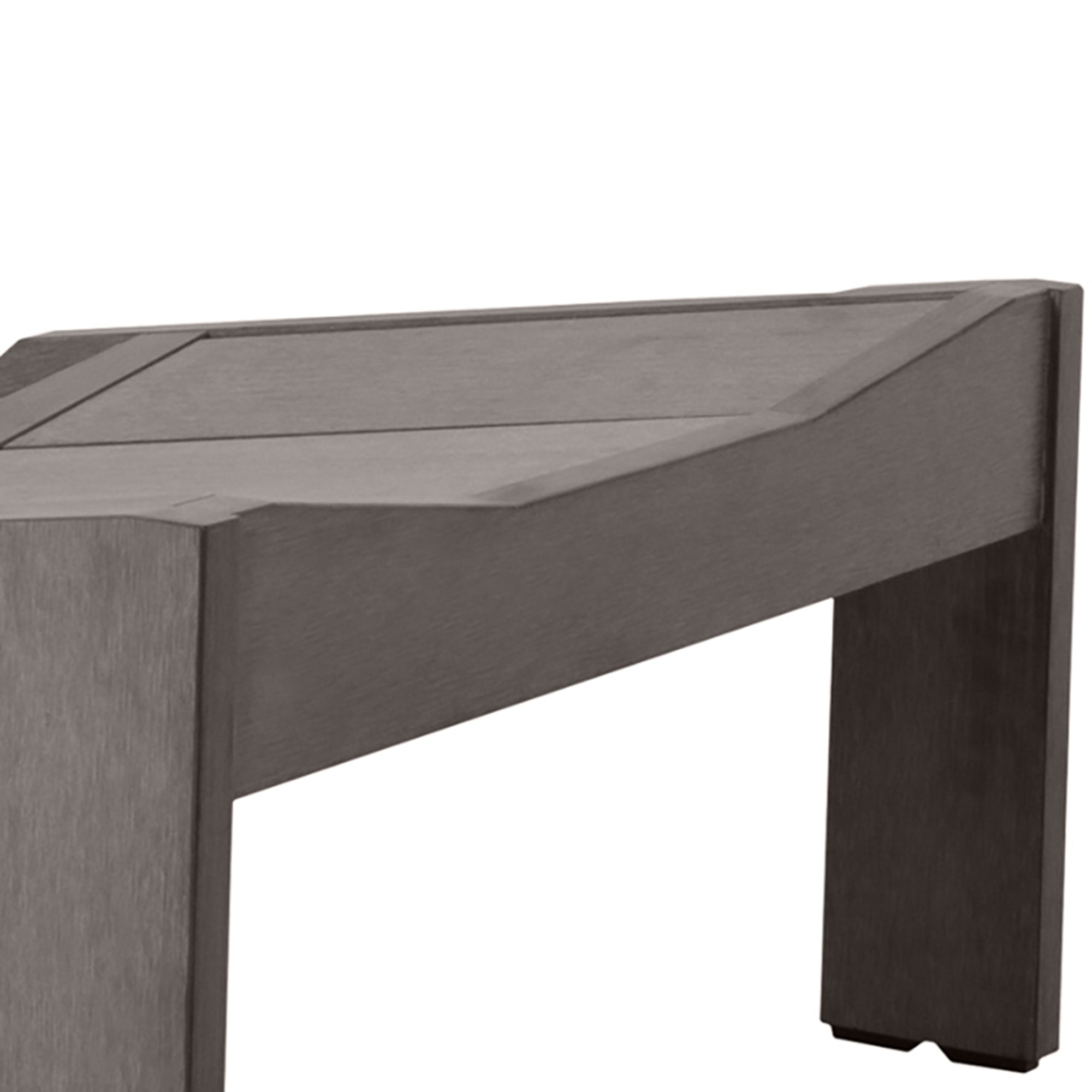 Ashland N-Dura Wood Outdoor Ottoman