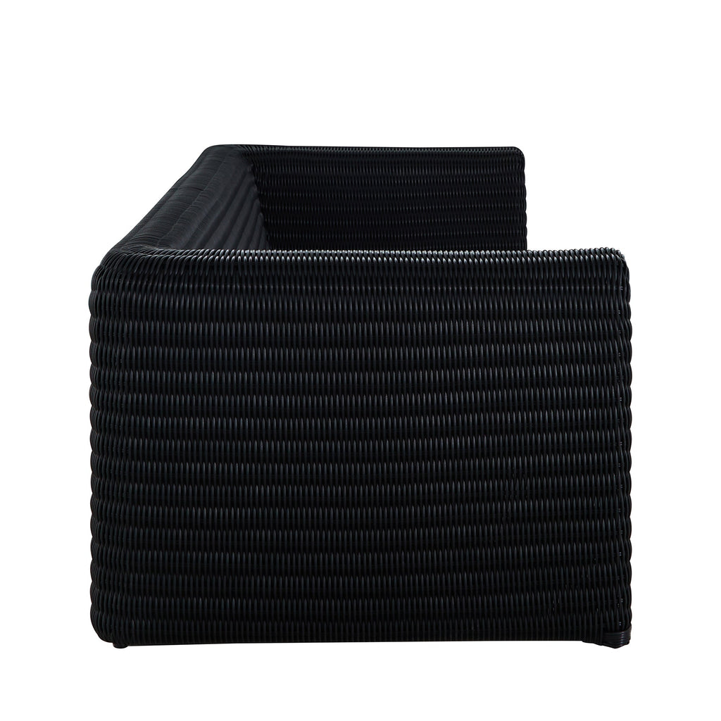 Como Resin Wicker Sofa
