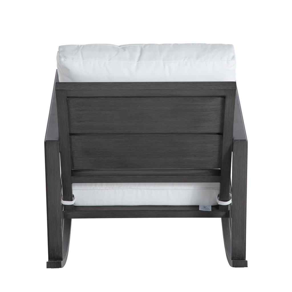 Avondale Aluminum Outdoor Lounge Rocker Chair