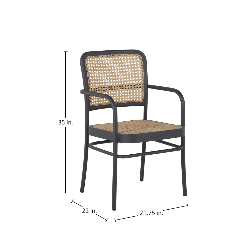 Bordeaux N-Dura Resin Wicker Outdoor Arm Chair