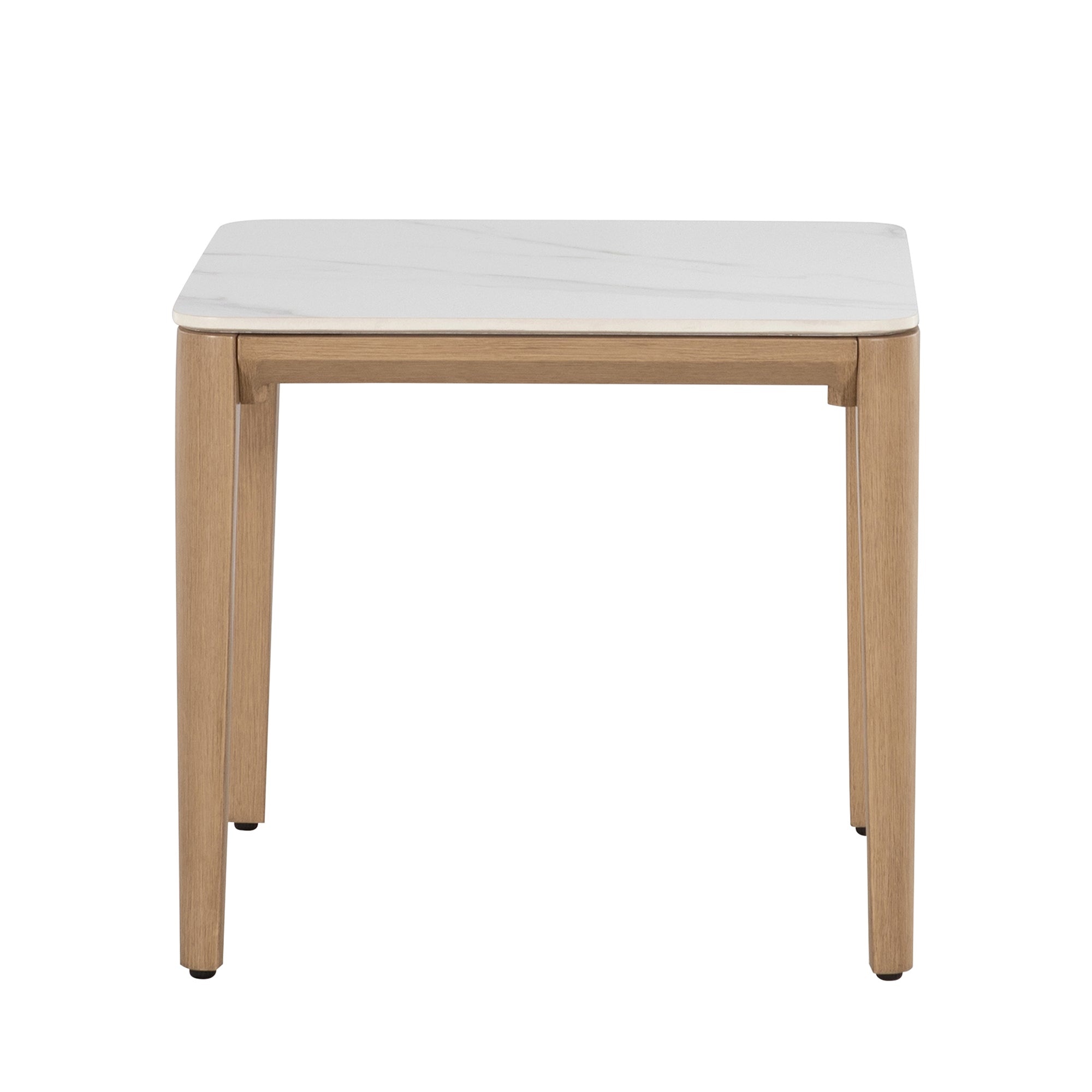 Palma Aluminum Square Outdoor End Table
