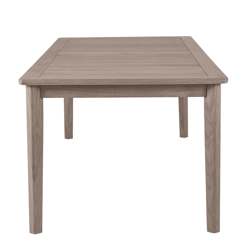 Woodlawn Rectangle Outdoor Slatted Dining Table