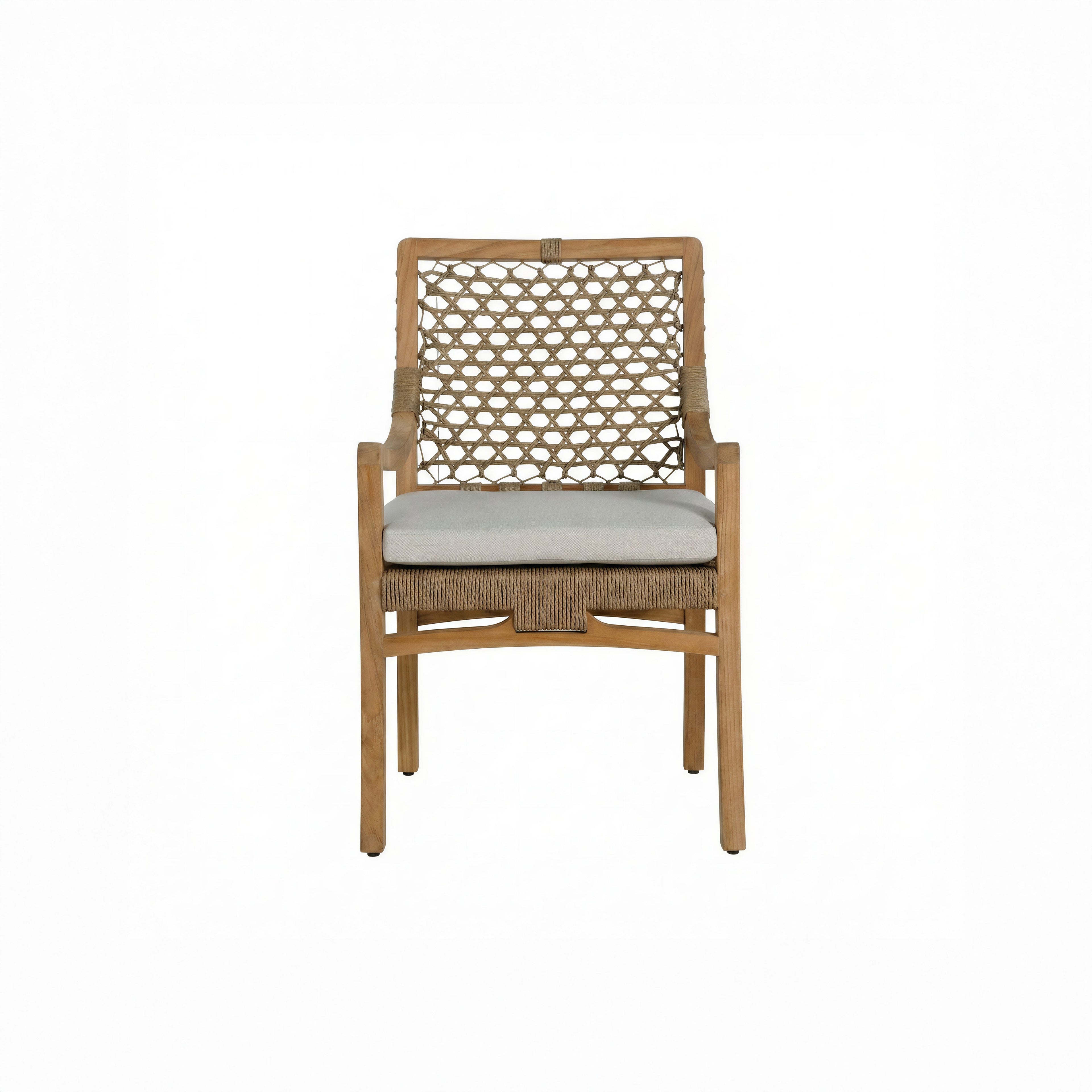 Aspen Teak Outdoor Dining Arm Chair