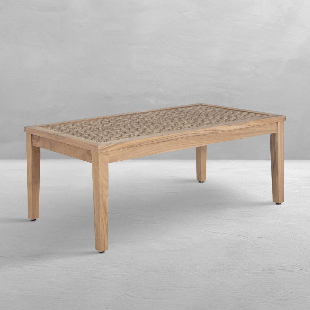 Savannah Rectangle Outdoor Four Leg Coffee Table