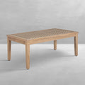 Savannah Rectangle Outdoor Four Leg Coffee Table