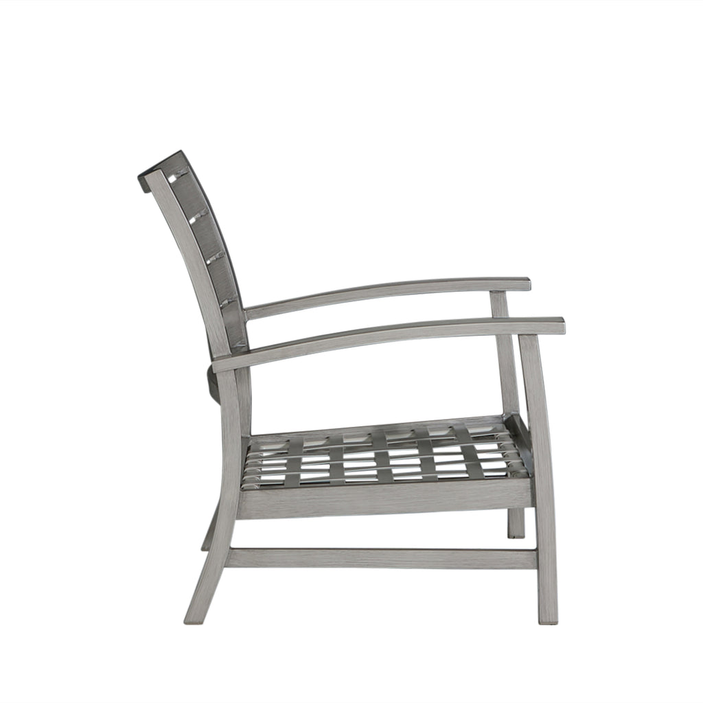 Charleston Aluminum Outdoor Lounge Chair
