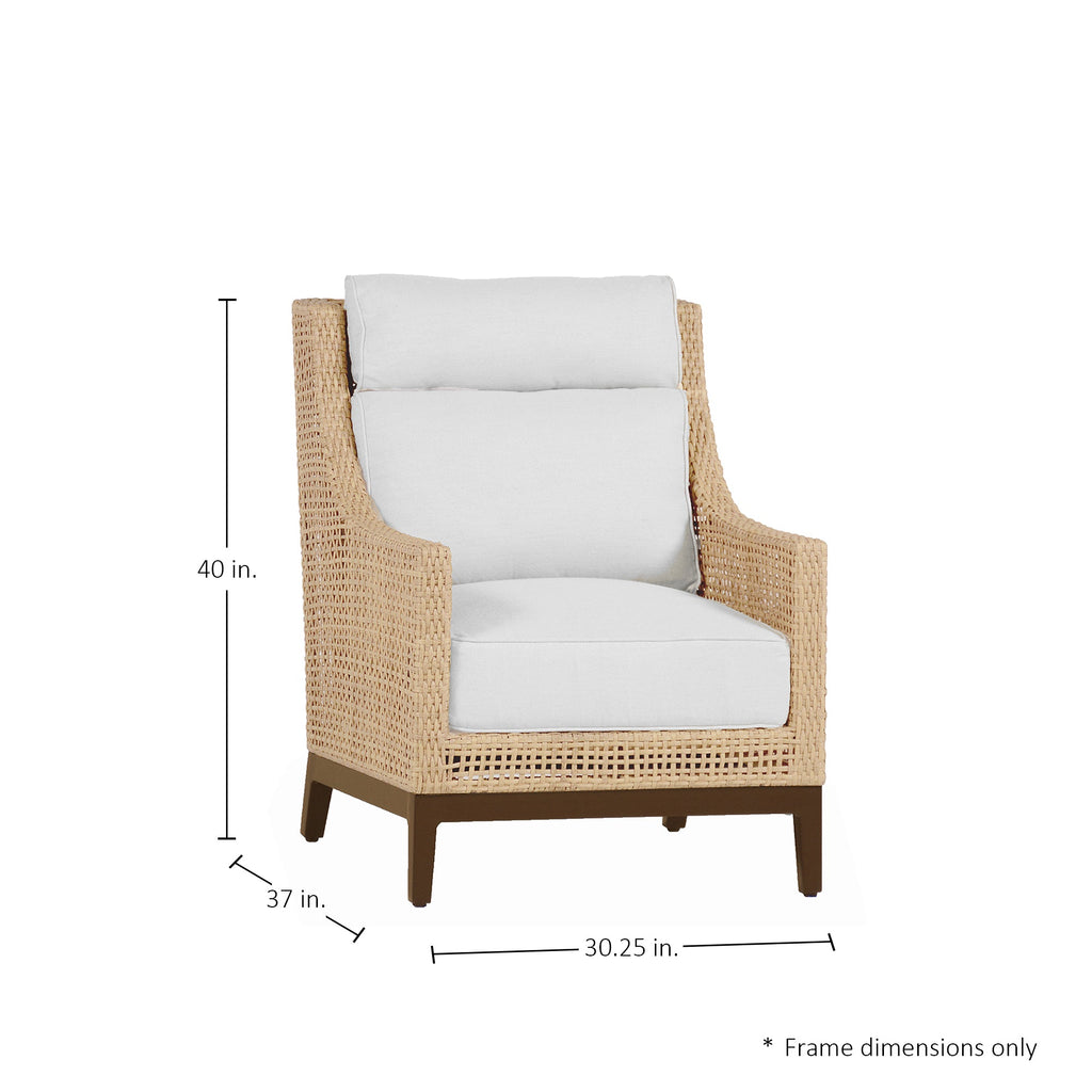 Peninsula Resin Wicker Outdoor Lounge Chair
